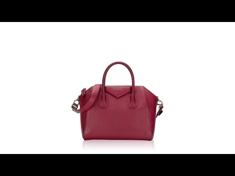 Givenchy Sugar Goatskin Small Antigona Magenta