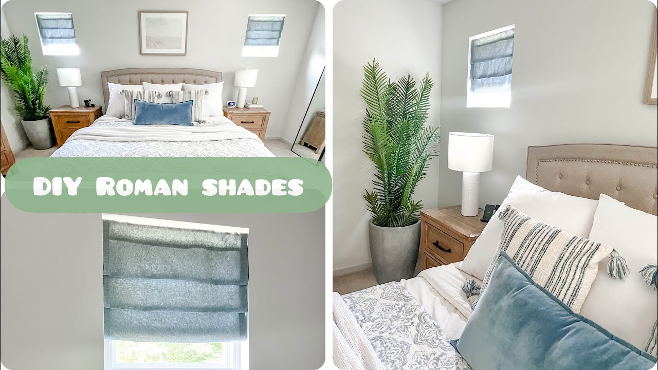 Diy No Sew Roman Shades BEAUTY101BYLISA: DIY No Sew LINED ROMAN