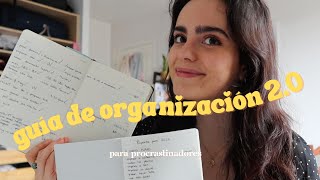 guía de organización para procrastinadores | ¡consigue todos tus propósitos!