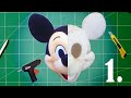 Como hacer Botargas - cabeza de Mickey  (parte 1)
