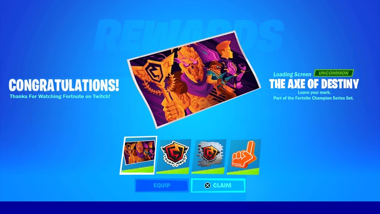 How To Get New Fncs Rewards Get Your Twitch Rewards From Epic In Fortnite Free Fncs Reward Youtube How To Get New Fncs Rewards Get Your Twitch Rewards From Epic In Fortnite Free Fncs Reward Youtube