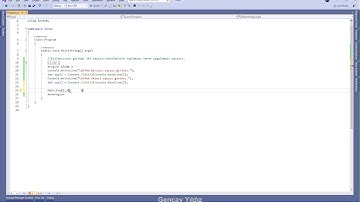 C# Algoritma Soruları (Soru 2 - Çözüm 2)