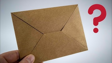 How to Make an Origami Envelope | PAPER ENVELOPE 💓💙