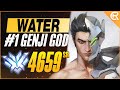 Best of water  genji dash god  overwatch water genji montage