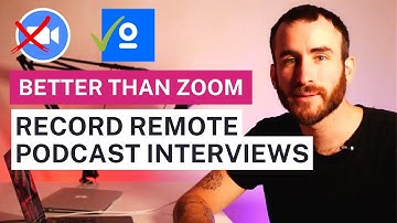 How to record high-quality remote podcast interviews using Zencastr (Better than zoom)