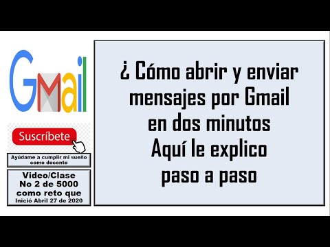 gmail: como enviar y leer un correo VIDEO 2