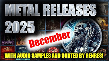New Metal Albums December 2025 - Preview of Upcoming Metal releases December 2025 #newmetal