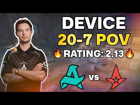 DEVICE 20-7 POV vs Aurora (Train) | SEMI FINAL PGL Astana 2025