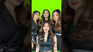 Green screen  dikasih info cewek cantik masseh