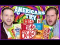 AMERICANS TRY | NESTLE CANDY BARS | UK, SOUTH AFRICA, AND CANADA!!