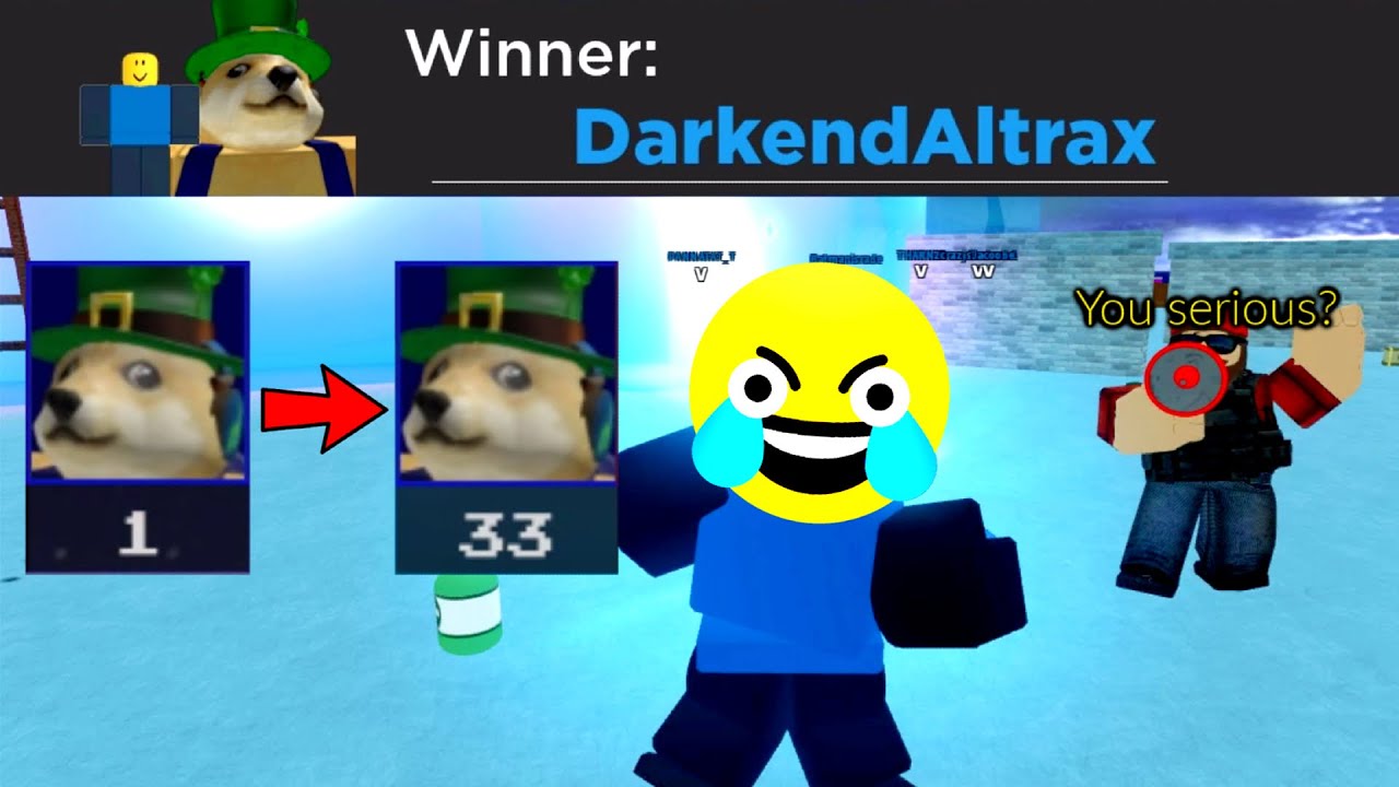 Joining Late And Winning In Arsenal Roblox Gameplay Youtube - winning smile roblox