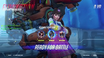 Overwatch 3v3 Elim D.VA 3-0