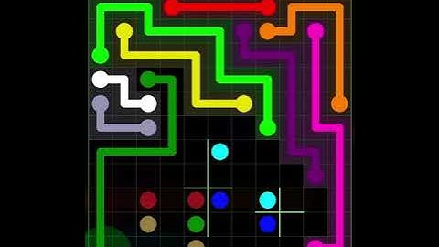 FLOW FREE || STAR FIELD PACK || 11x11 HARD || level 6