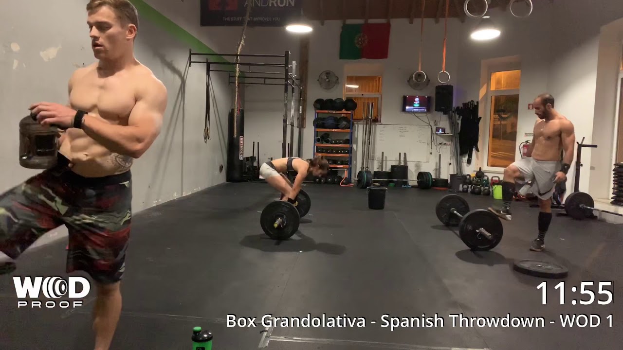 Throwdown Box Box Grandolativa - Spanish Throwdown WOD 1 - YouTube