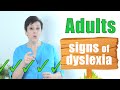Signs of dyslexia in adults  common symptoms  free dyslexia test