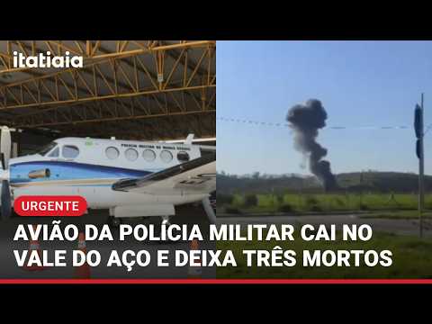 MILITARY POLICE AIRCRAFT CRASHES DURING TRAINING IN VALE DO AÇO; THREE FATALITIES REPORTED