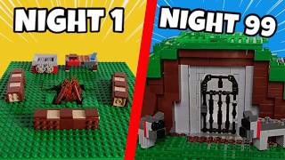 All 99 NIGHTS in the FOREST location in LEGO...
