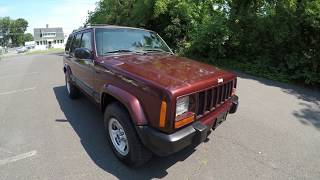 4K Review 2000 Jeep Cherokee Sport 4WD Virtual Test-Drive & Walk-around