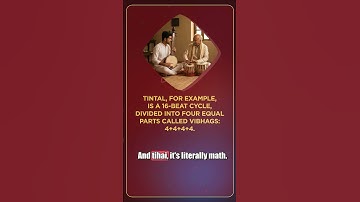 Mathematics in Hindustani Classical Music 🎶 | Sur, Taal & Patterns Explained | DMF #shorts