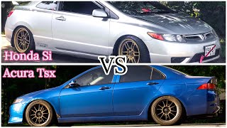 Acura Tsx VS Honda Civic Si