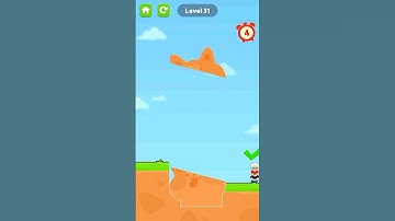 Slice To Save Game shorts video level 31-33 🚽