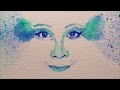 Watercolor  aquarelle timelapse  meisjedjamila