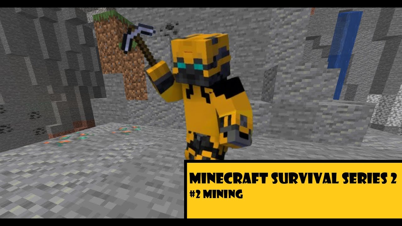 MINECRAFT SURVIVAL SERIES 2 #2 MINING - YouTube