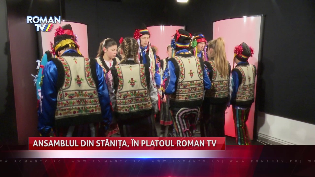 Ansamblul din Stănița, în platoul Roman TV