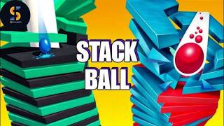 Stack ball live gameplay #4 #stackball #stackballlive #viralvideo