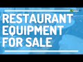 Get quality restaurant equipment  bid online on equipbidcom