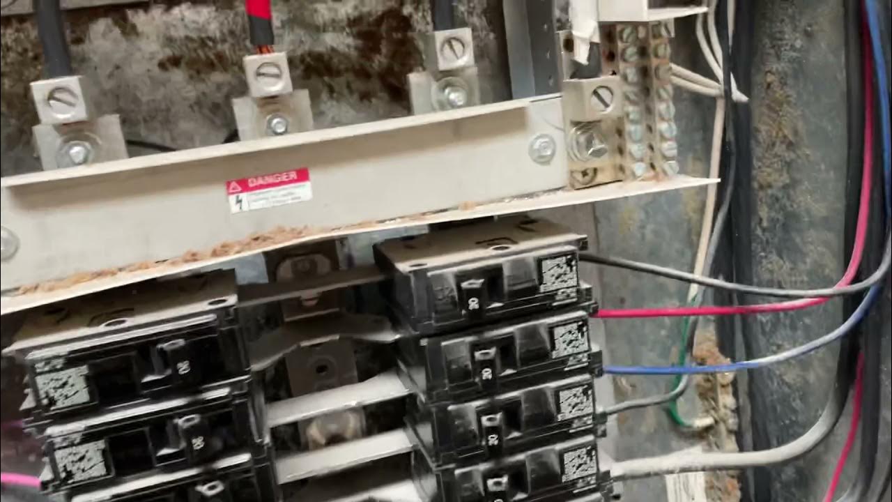 Fixing a blown Bussmann FRNR 100A 250v fuse commercial panel random