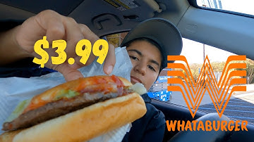 I tried Whataburger for the first time | Ultimate Taste Test