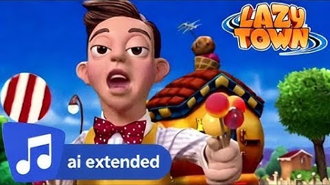 Lazytown - The Mine Song (AI Extended) Extended English Version (youtube keep this vids comments)