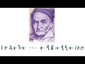 Adding Numbers from 1 to 100