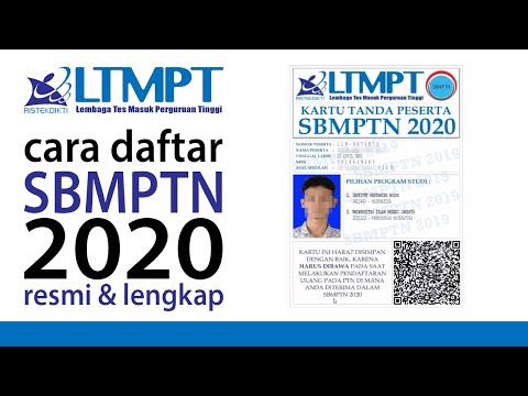 Cara Daftar Utbk Online 2020