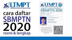 TUTORIAL CARA DAFTAR SBMPTN 2019 RESMI DAN LENGKAP - PENGISIAN FORM PENDAFTARAN SBMPTN 2019 - Durasi: 12.45. 
