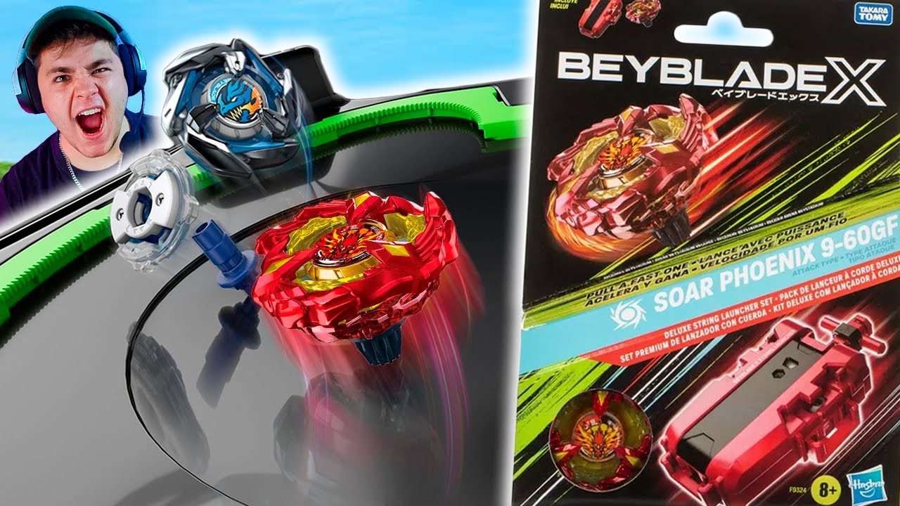 En Hasbro Es Más Rápido!🤩💥 Nuevo Soar Phoenix 9-60F Unboxing Y Review ...