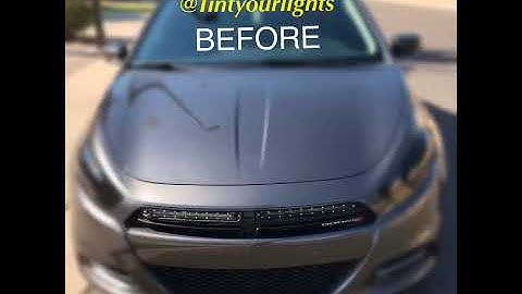 Tintyourlights LED Light Bars Blacked Out!