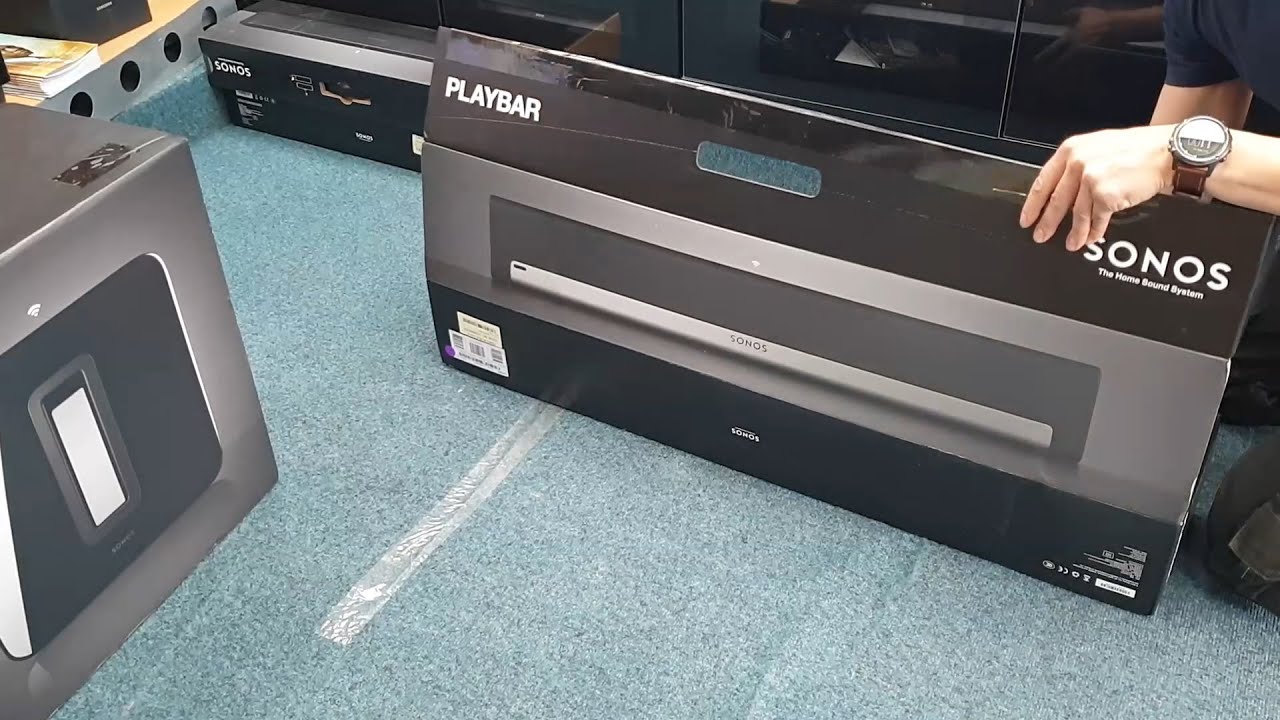 morfin sekvens Fremskreden Sonos Playbar Unboxing and Setup, Mobile app and TV connection - YouTube