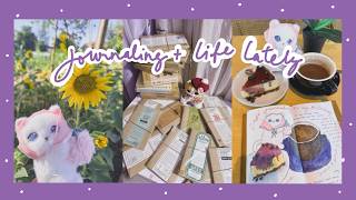 Summer 2026 pt. 1 🌻 Journaling,  birthday, journal meet, Traveler’s Notebook shelf, cute trinkets!