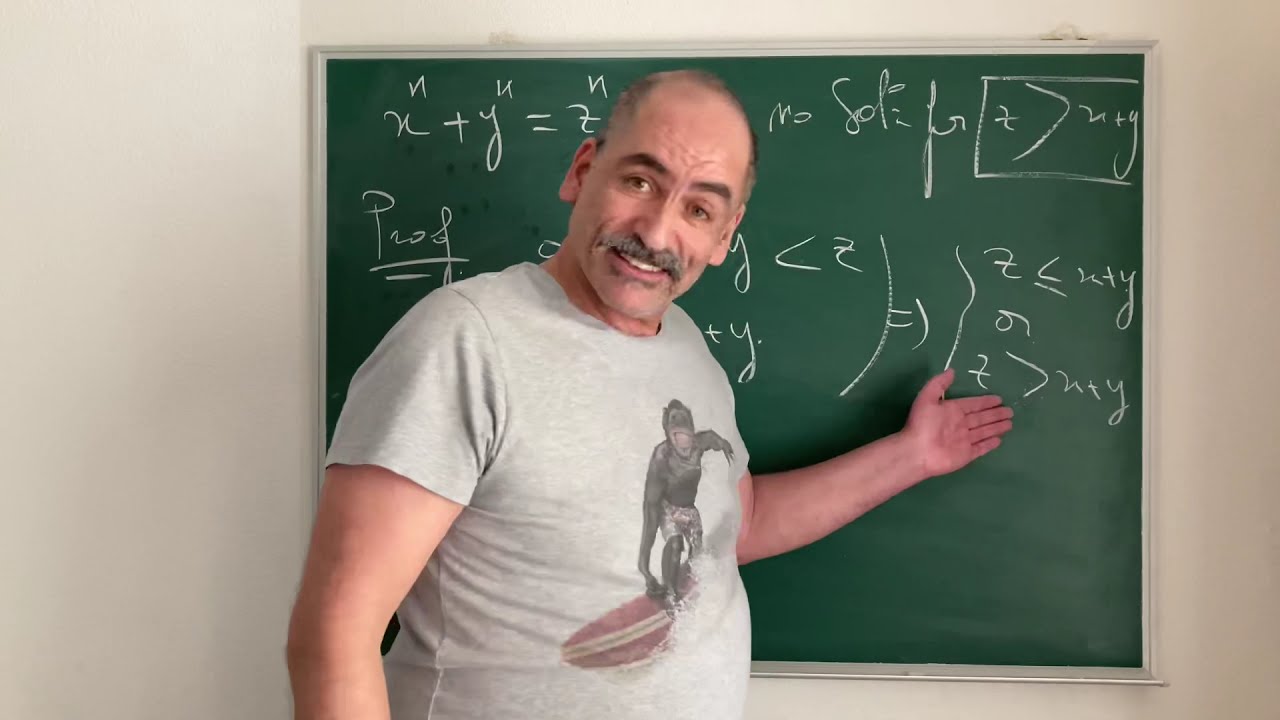 X^n+Y^n=Z^n FERMAT'S LAST THEOREM PROOF For Z LARGER than X+Y in