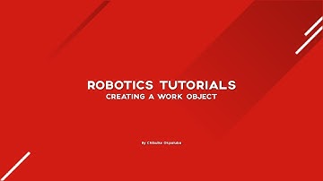 creating a work object in robotstudio