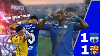 ASÍ RECIBIÓ EMELEC A JOAO ROJAS EN EL CAPWELL| EME 1-1 BAR