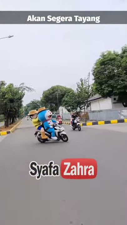 HEBOH ‼️ DORAEMON NAIK MOTOR 🤣 Funny Videos 2021