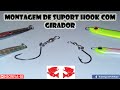 Dica - Montagens de Suport Hook Com Giradores e Split Ring Para Jumping Jigs [Dicas e Pescas]