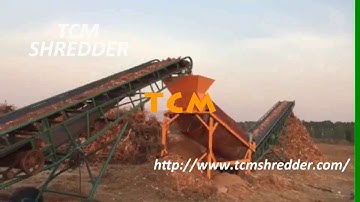 Wood Tree Branches Portable Crusher
