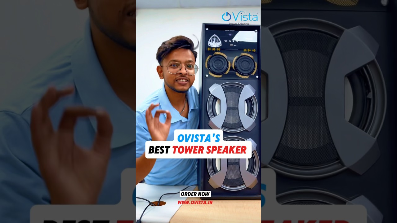 Best Tower speaker (Ovista Gabbar) under 10k/- Order Now 