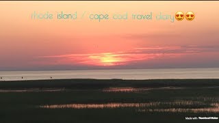 cape cod travel diary