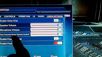 DC Universe mic setting PS3