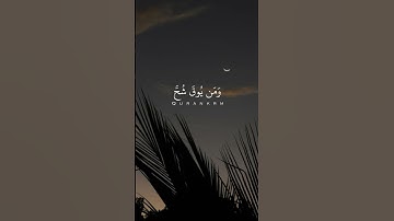 آيات من سورة الحشر للقارئ سعود الشريم